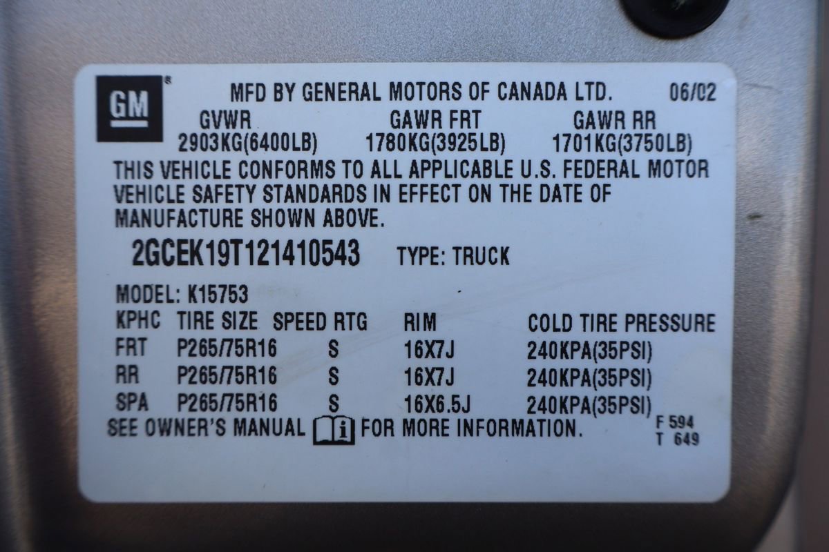 Used 2002 Chevrolet Silverado 1500 LS w/ Heavy Duty Suspension Pkg AWD/4WD image 42