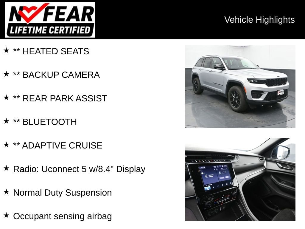 Used 2024 Jeep Grand Cherokee Altitude image 2