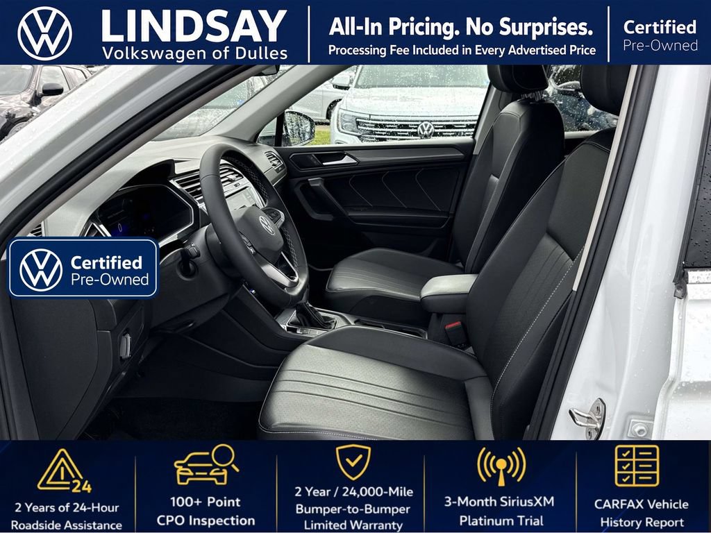 Used 2023 Volkswagen Tiguan SE w/ Panoramic Sunroof Package AWD/4WD image 13