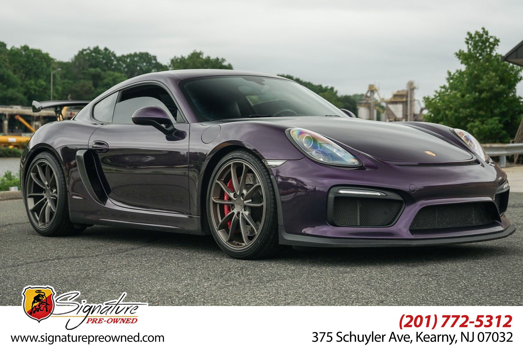 Used 2016 Porsche Cayman GT4 w/ Sport Chrono Package