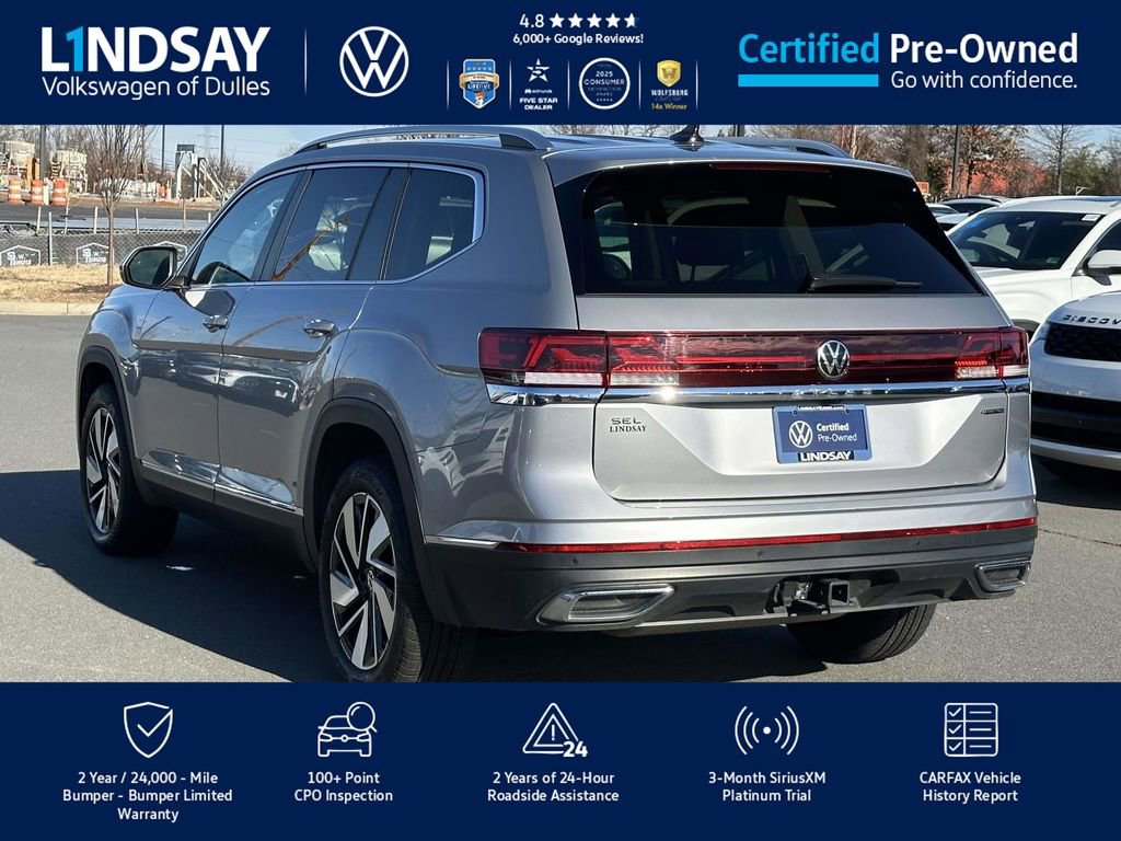 Certified 2025 Volkswagen Atlas SEL image 5