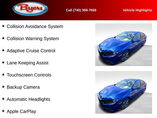 Used 2021 Honda Civic LX image 10