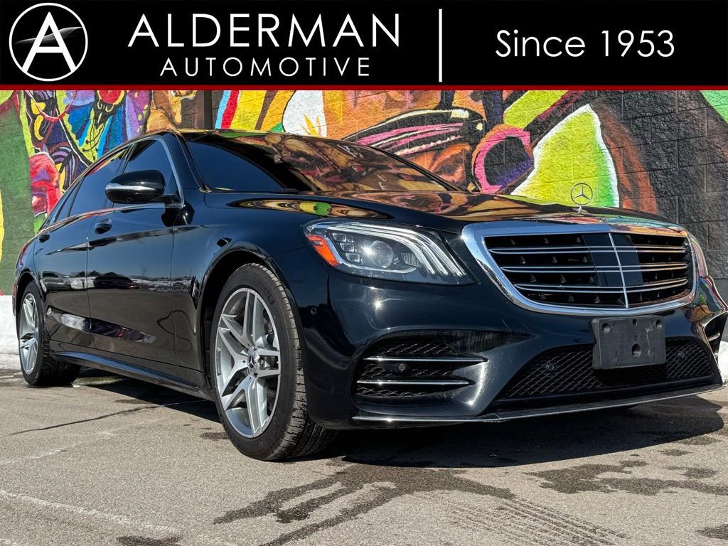 Used 2019 Mercedes-Benz S 560 4MATIC Sedan w/ AMG Line Exterior