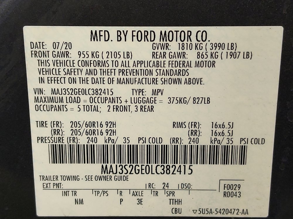 Used 2020 Ford EcoSport SE image 33