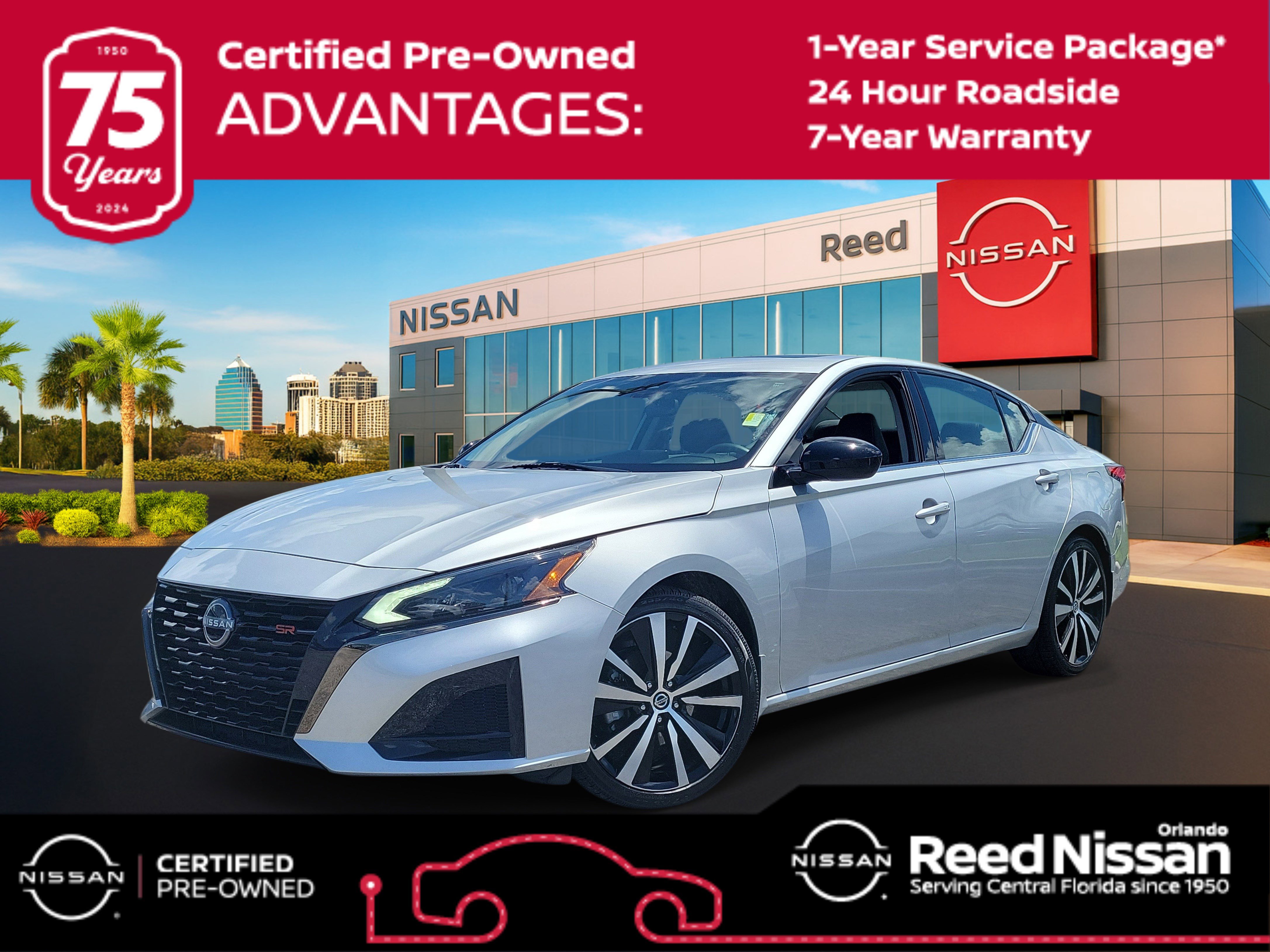 Certified 2023 Nissan Altima 2.5 SR w/ SR Premium Package FWD image 1
