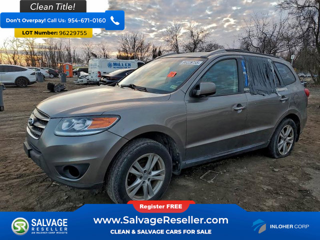 Used 2012 Hyundai Santa Fe Limited w/ Navigation Pkg 4 image 1