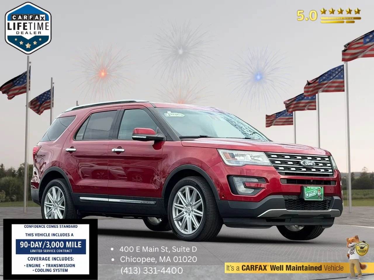 Used 2016 Ford Explorer Limited w/ Equipment Group 301A image 1