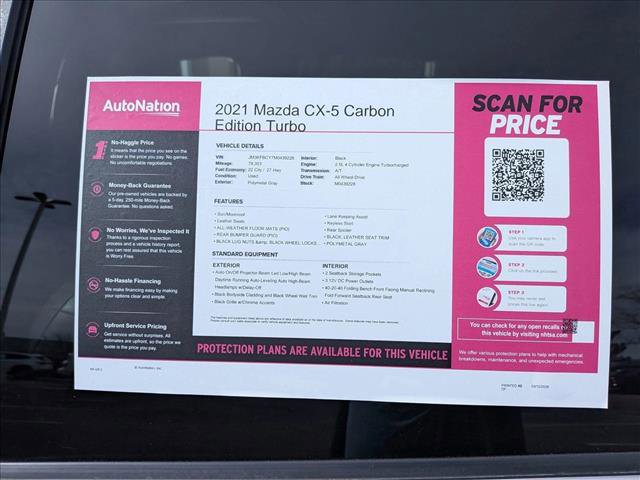 Used 2021 MAZDA CX-5 Carbon Edition AWD/4WD image 24