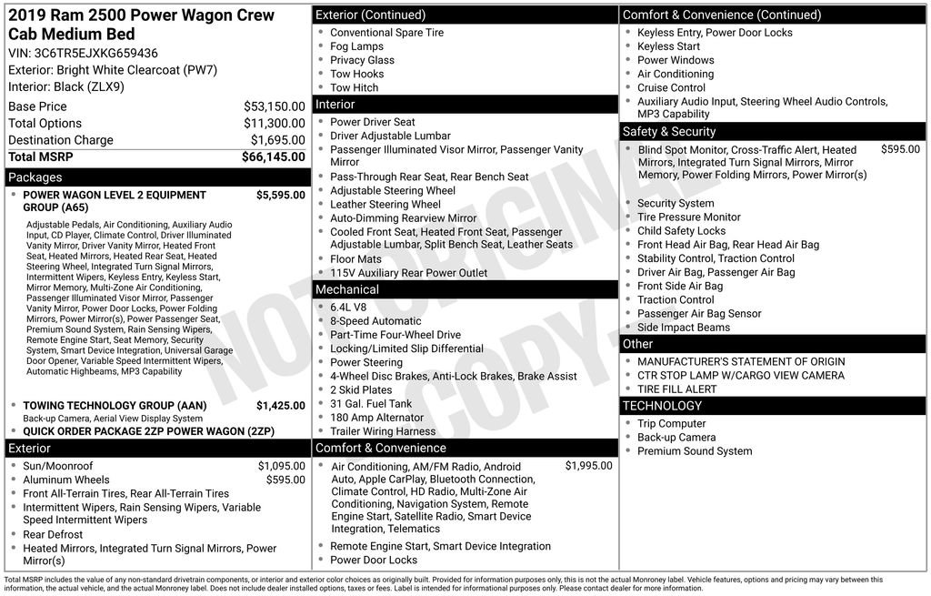 Used 2019 RAM 2500 Power Wagon image 36