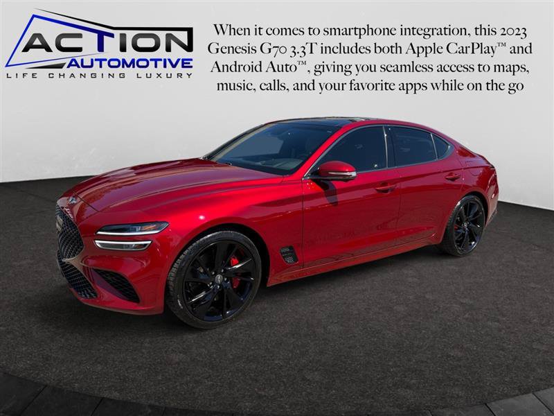 Used 2023 Genesis G70 3.3T w/ Sport Prestige Package RWD image 4