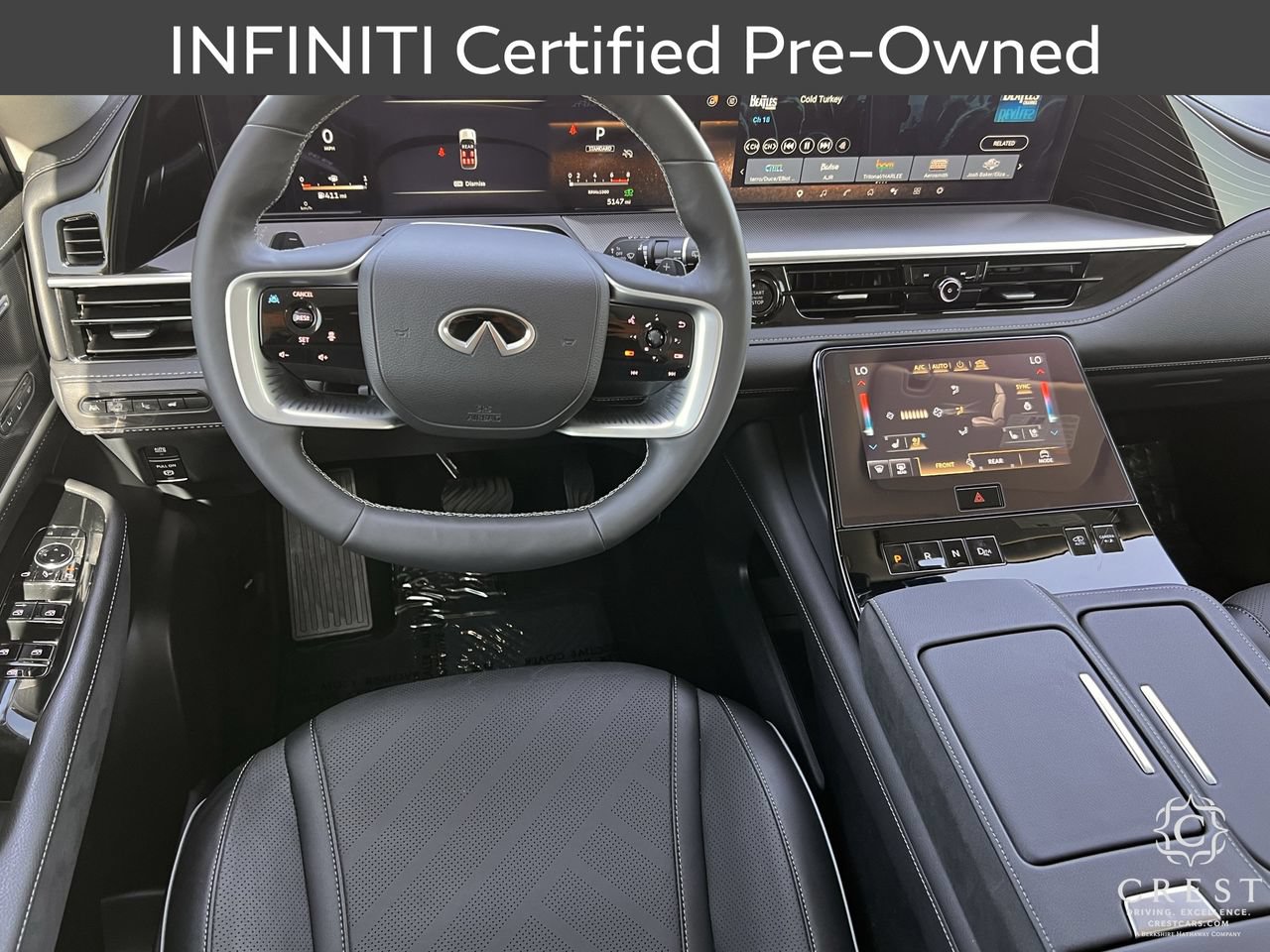 Certified 2026 INFINITI QX80 Luxe w/ Cargo Package RWD image 13