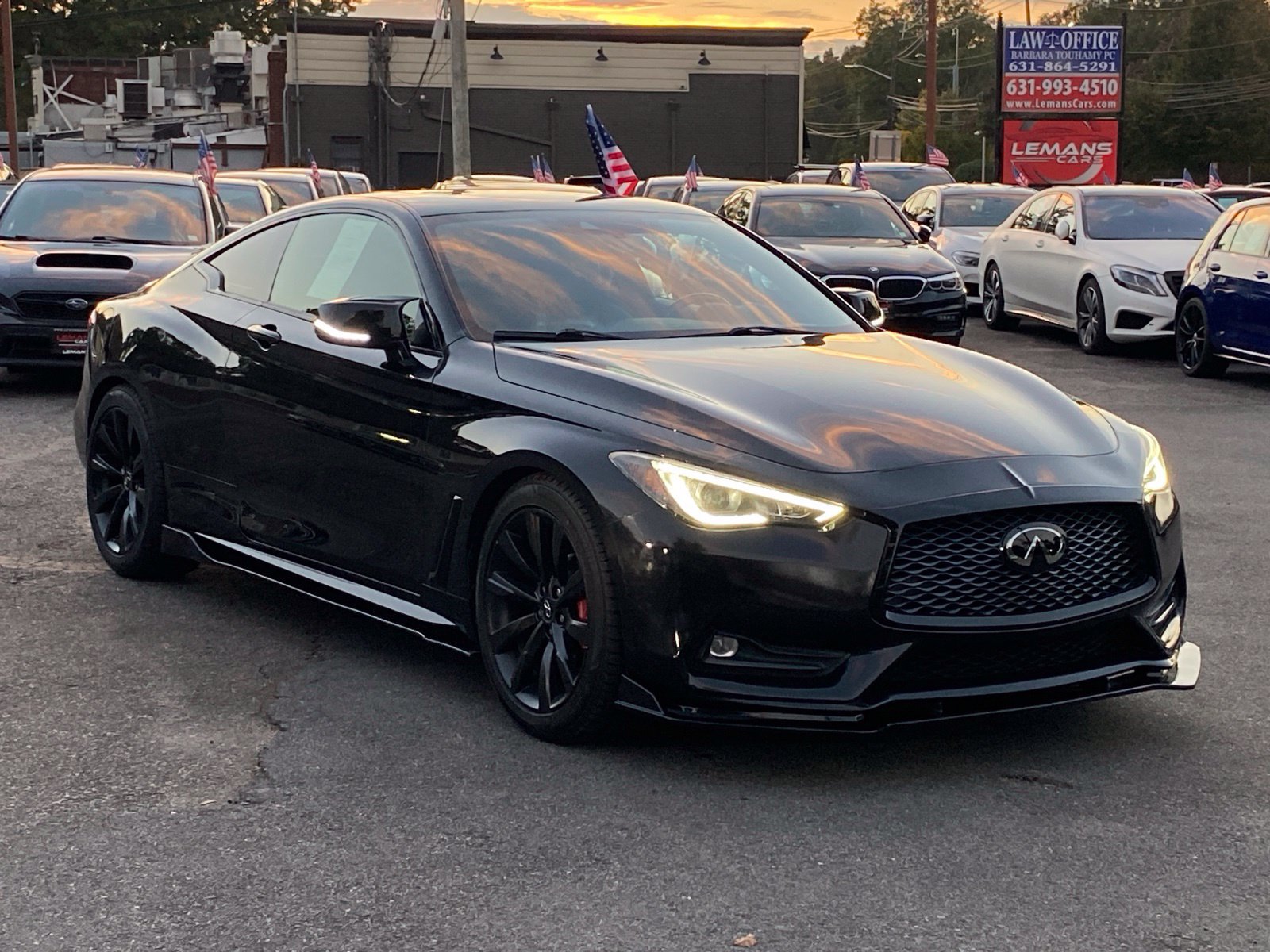 Used 2019 INFINITI Q60 3.0t Luxe w/ Essential Package AWD/4WD image 3