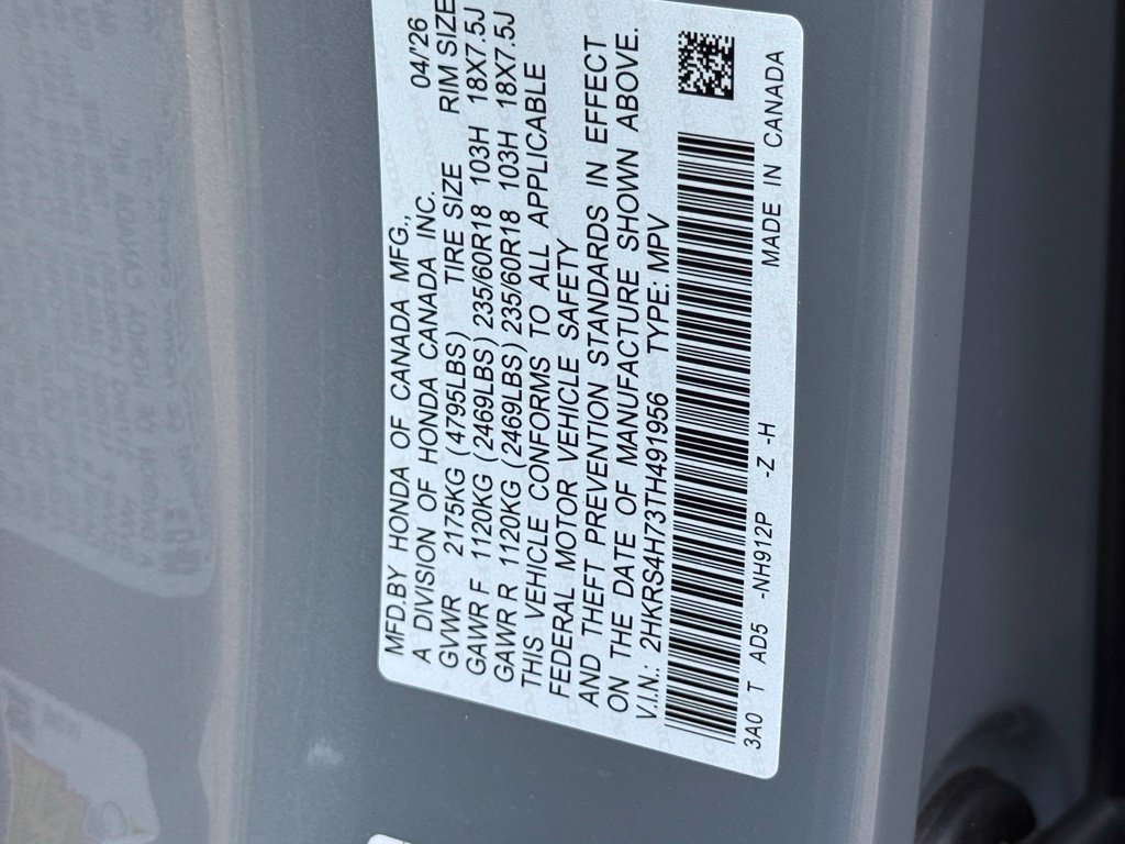 Certified 2026 Honda CR-V EX-L image 31