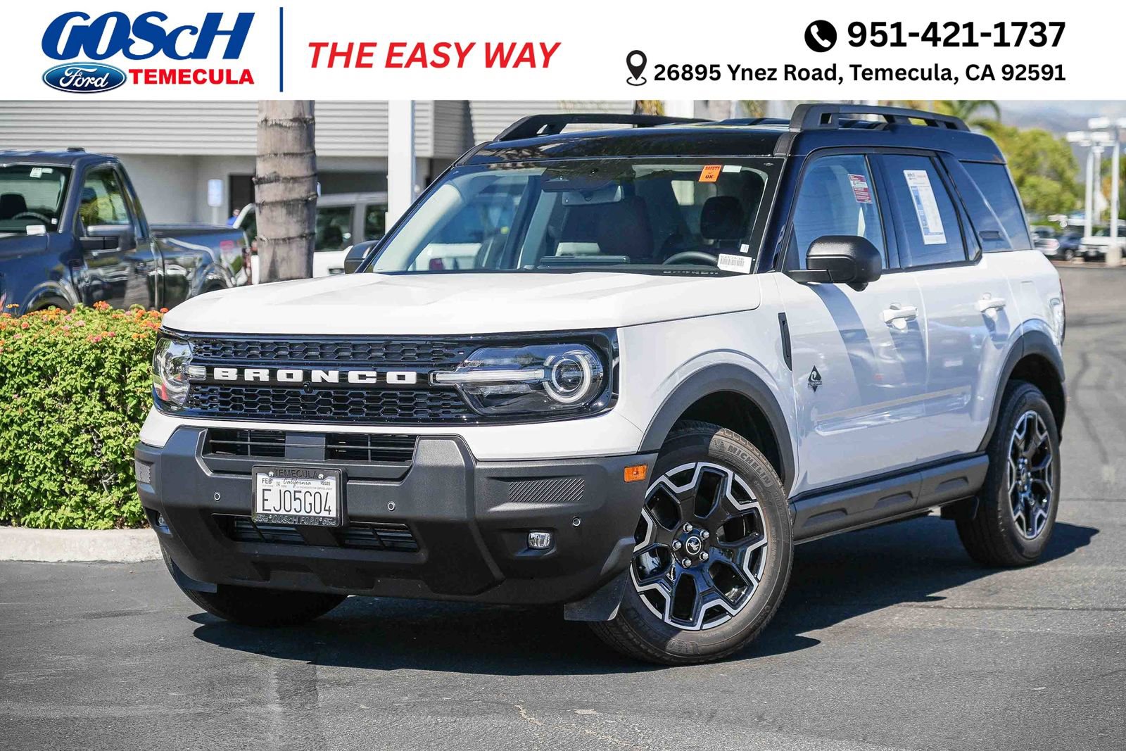 Used 2025 Ford Bronco Sport Outer Banks w/ Outer Banks Tech Package+ AWD/4WD image 1