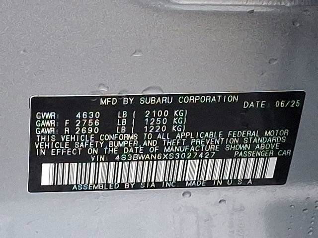 Certified 2025 Subaru Legacy Limited image 27