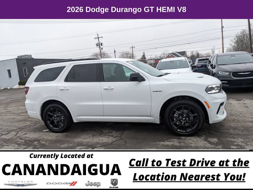 New 2026 Dodge Durango GT w/ Blacktop Package AWD/4WD image 2