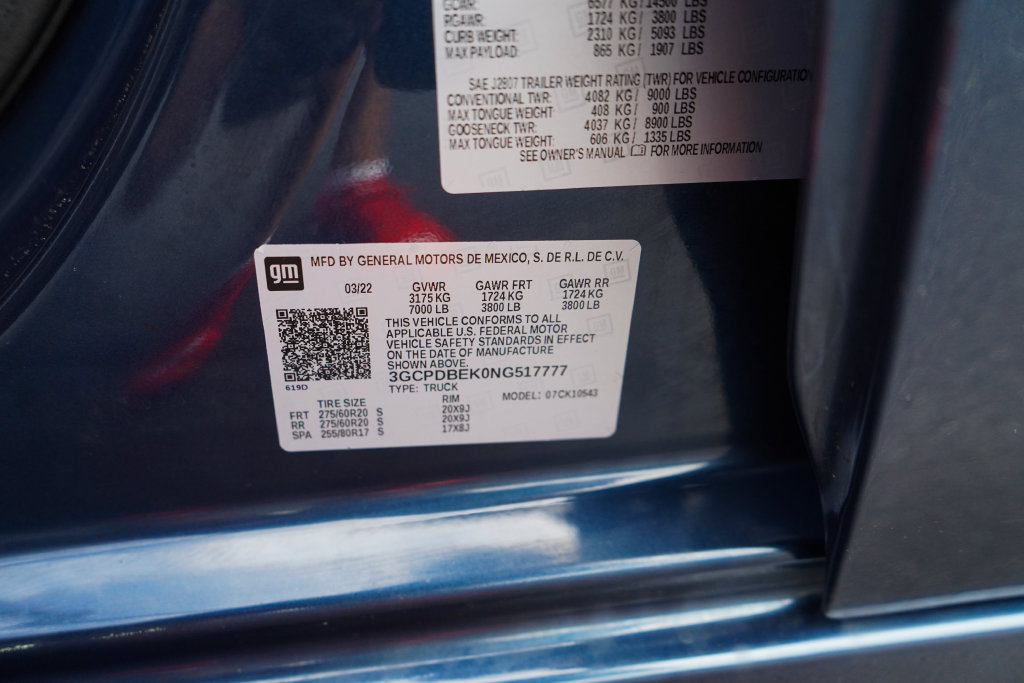 Used 2022 Chevrolet Silverado 1500 Custom AWD/4WD image 40