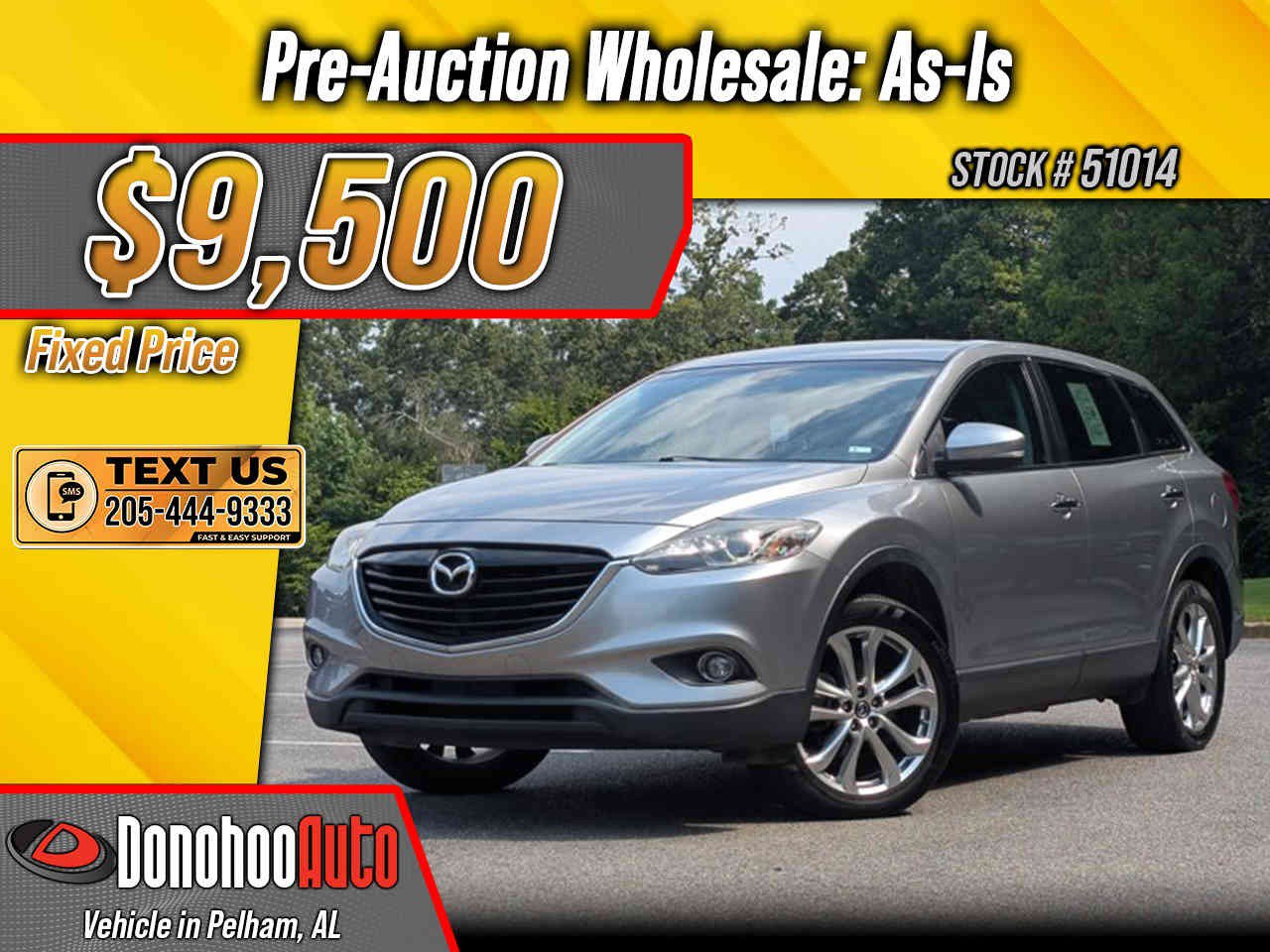 Used 2013 MAZDA CX-9 Grand Touring w/ Towing Prep Pkg FWD image 1