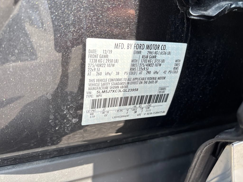 Used 2020 Lincoln Aviator Reserve w/ Equipment Group 202A AWD/4WD image 11