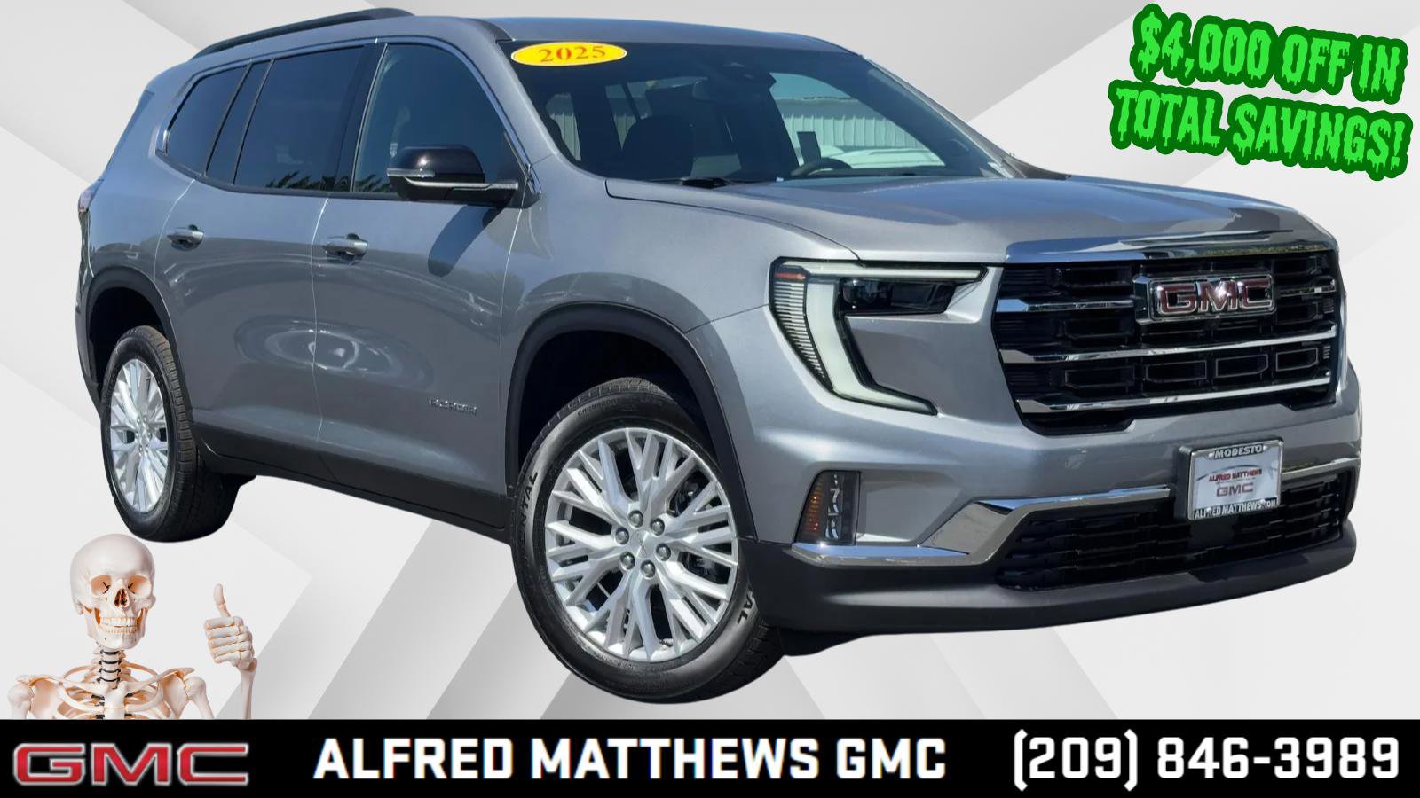 New 2025 GMC Acadia Elevation w/ Elevation Premium Package