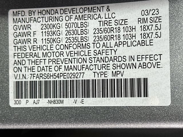 Certified 2023 Honda CR-V Sport image 34