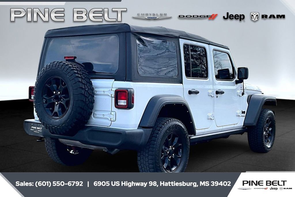 Used 2022 Jeep Wrangler Unlimited Sport image 11