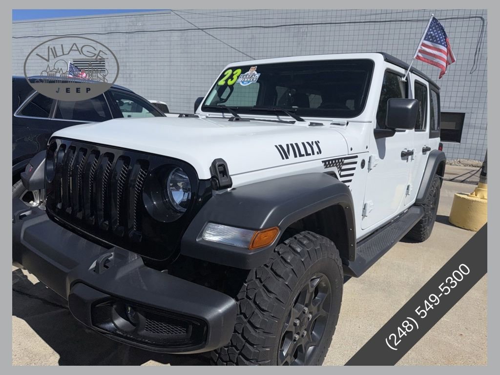 Used 2023 Jeep Wrangler Sport image 1