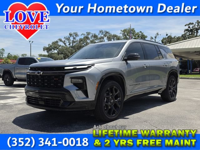 New 2026 Chevrolet Traverse RS w/ LPO, Floor Liner Package