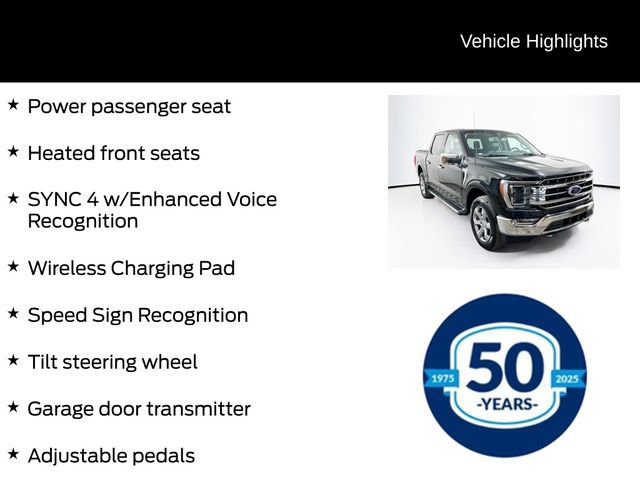 Certified 2023 Ford F150 Lariat w/ Equipment Group 502A High image 21