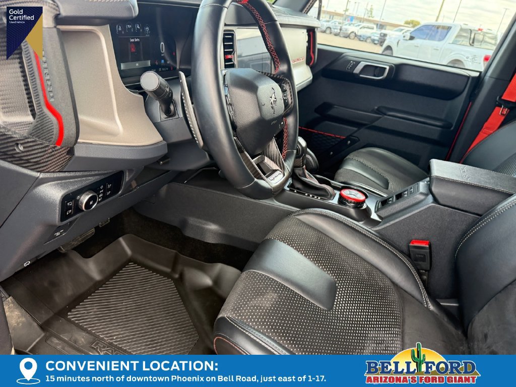 Certified 2024 Ford Bronco Raptor w/ Interior Carbon Fiber Pack 6 AWD/4WD image 19