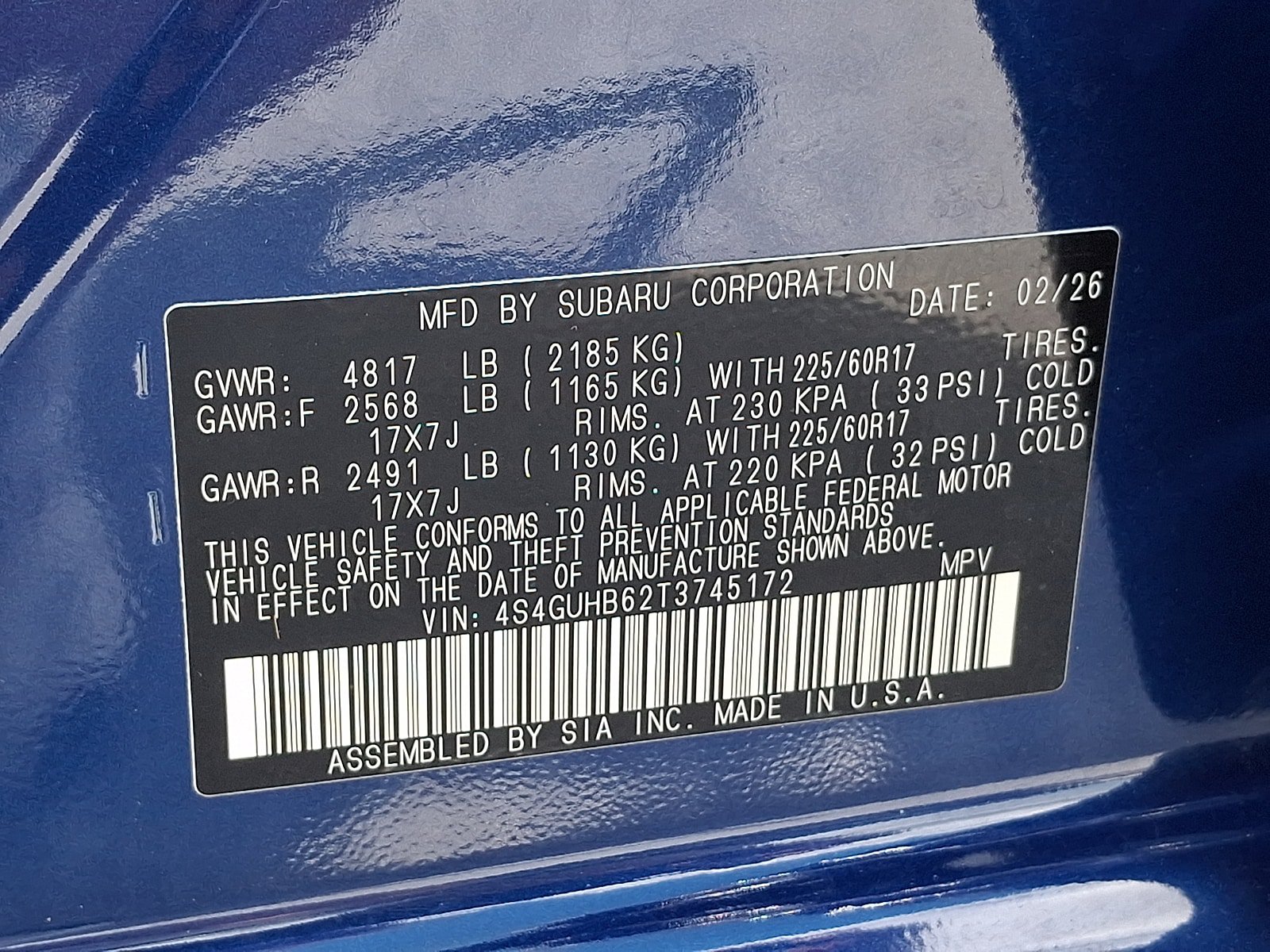 Certified 2026 Subaru Crosstrek 2.5i w/ Convenience Package #1 AWD/4WD image 27