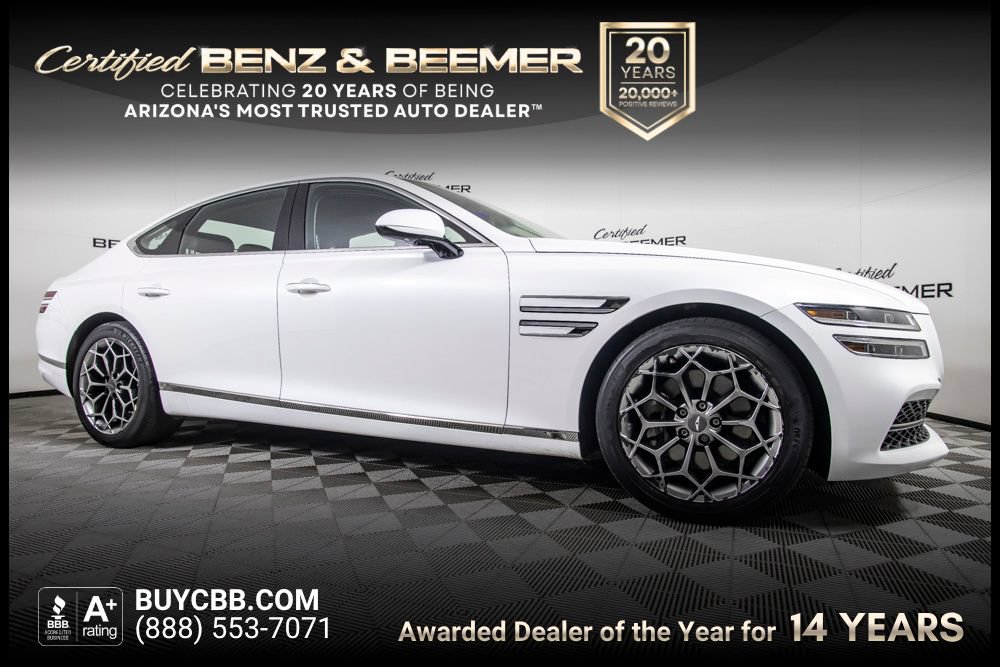 Used 2023 Genesis G80 2.5T w/ Advanced Package RWD image 1