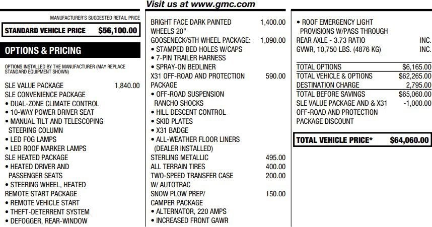Certified 2026 GMC Sierra 2500 SLE w/ SLE Value Package; AWD/4WD image 2