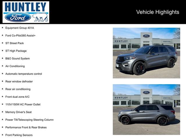 Used 2023 Ford Explorer ST w/ Equipment Group 401A image 2