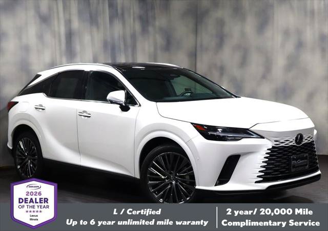 Certified 2025 Lexus RX 450h AWD w/ Luxury Package