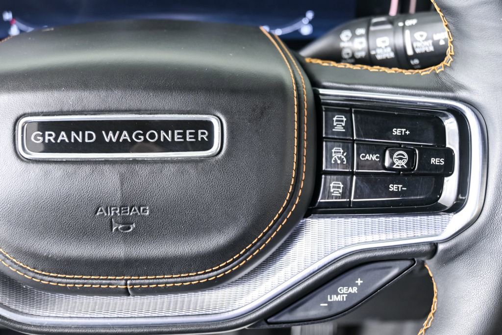 Used 2023 Jeep Grand Wagoneer L Series III w/ Rear Seat Video Group 1 image 12