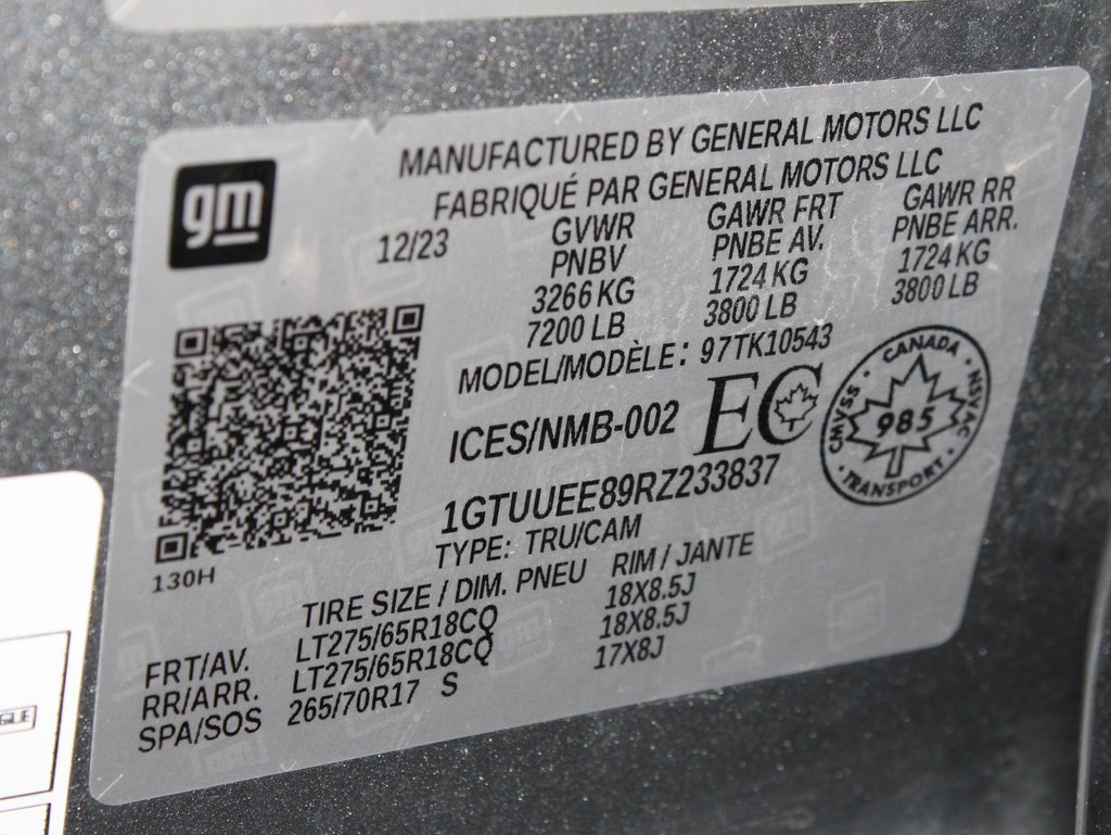 Used 2024 GMC Sierra 1500 AT4 w/ AT4 Preferred Package image 79