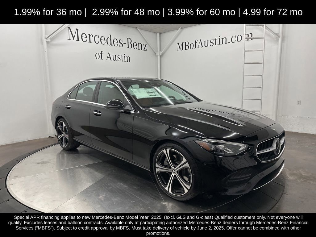 New 2025 Mercedes-Benz C 300 4MATIC Sedan