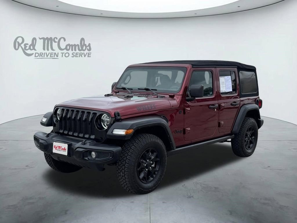 Used 2022 Jeep Wrangler Unlimited Sport image 1