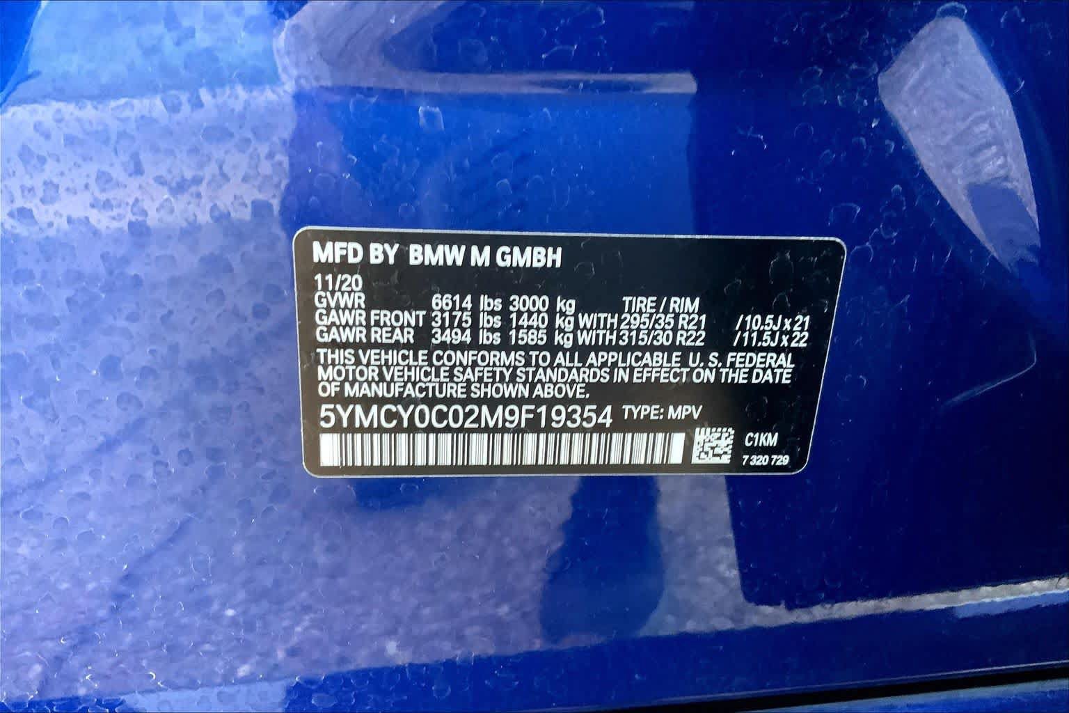 Used 2021 BMW X6 M w/ Competition Package AWD/4WD image 37