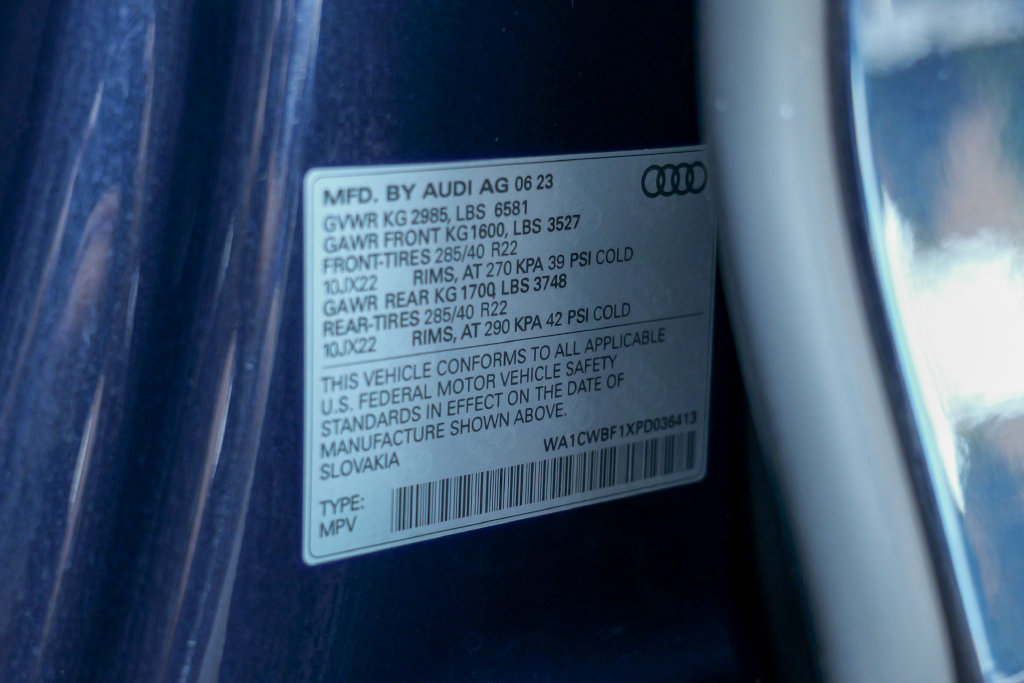 Used 2023 Audi SQ8 Prestige w/ Prestige Package AWD/4WD image 64