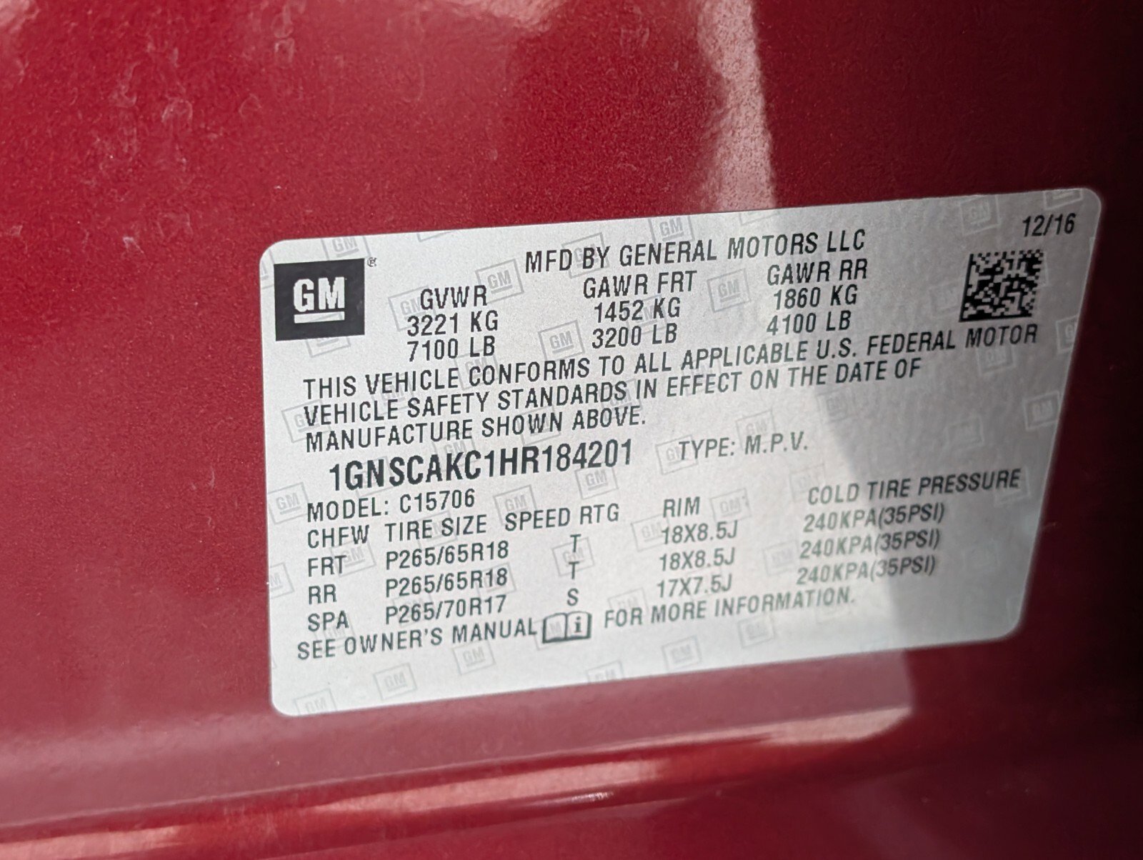 Used 2017 Chevrolet Tahoe LS RWD image 20