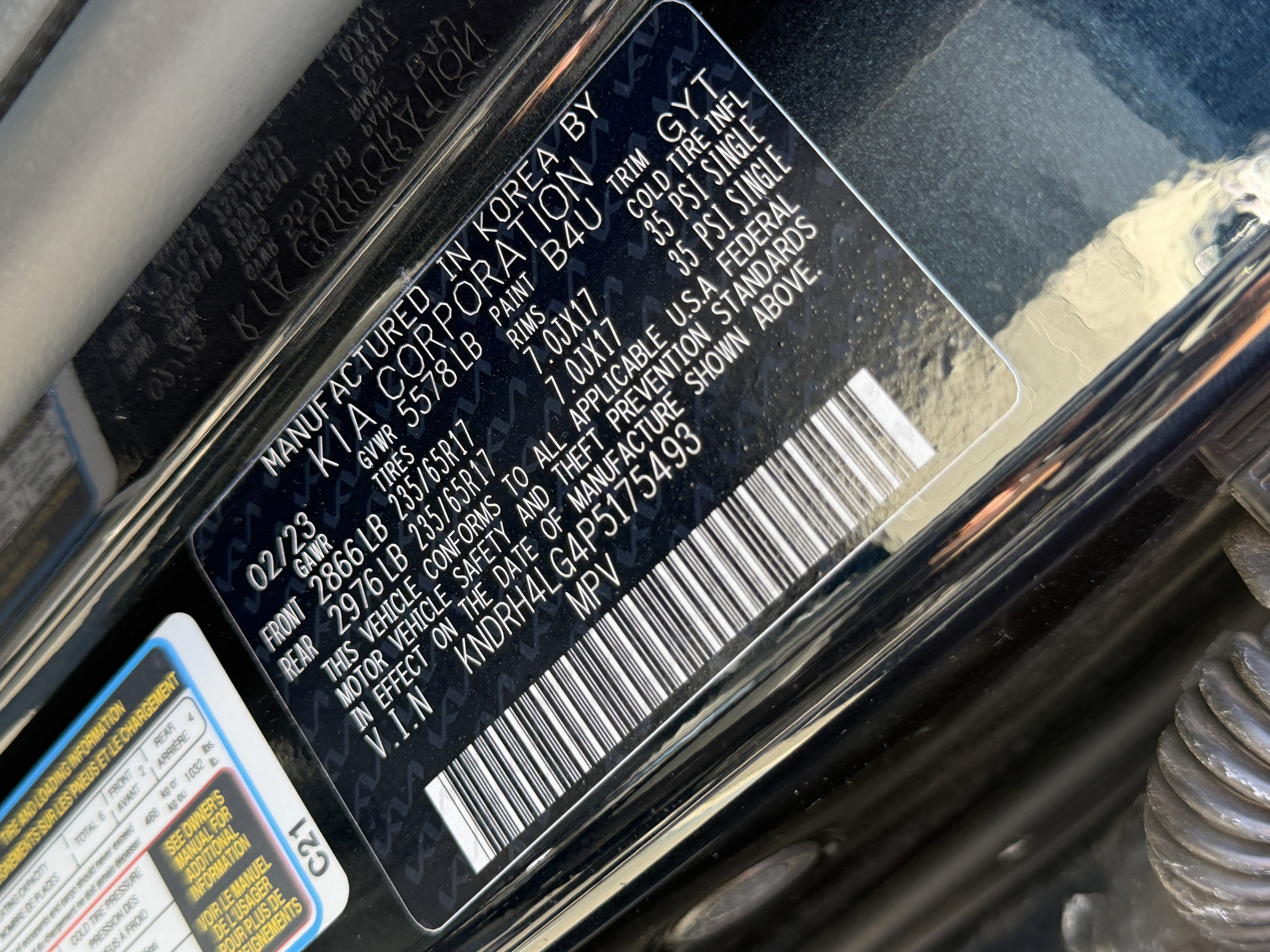 Certified 2023 Kia Sorento EX FWD image 29