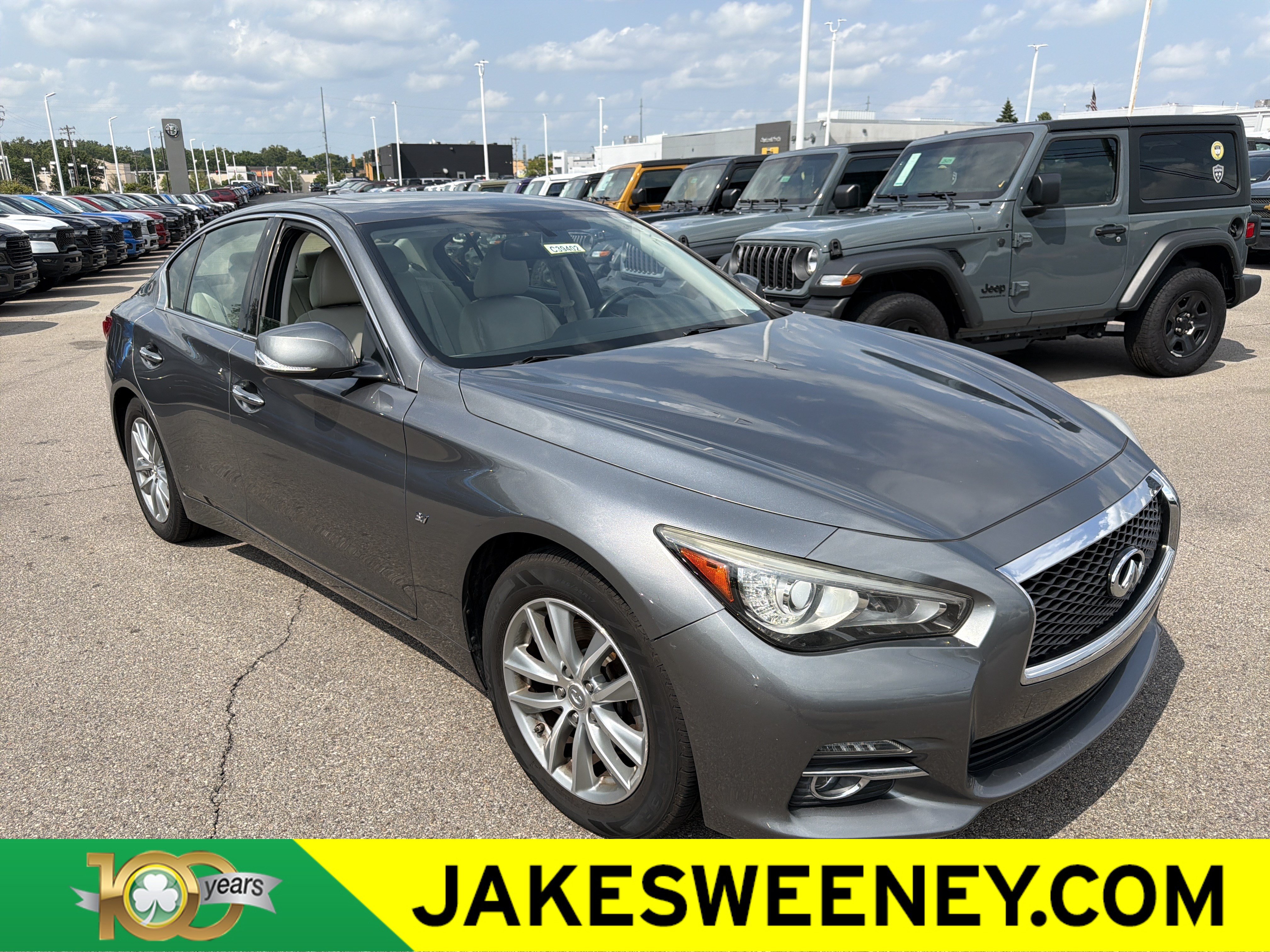 Used 2015 INFINITI Q50 Premium w/ Navigation Package