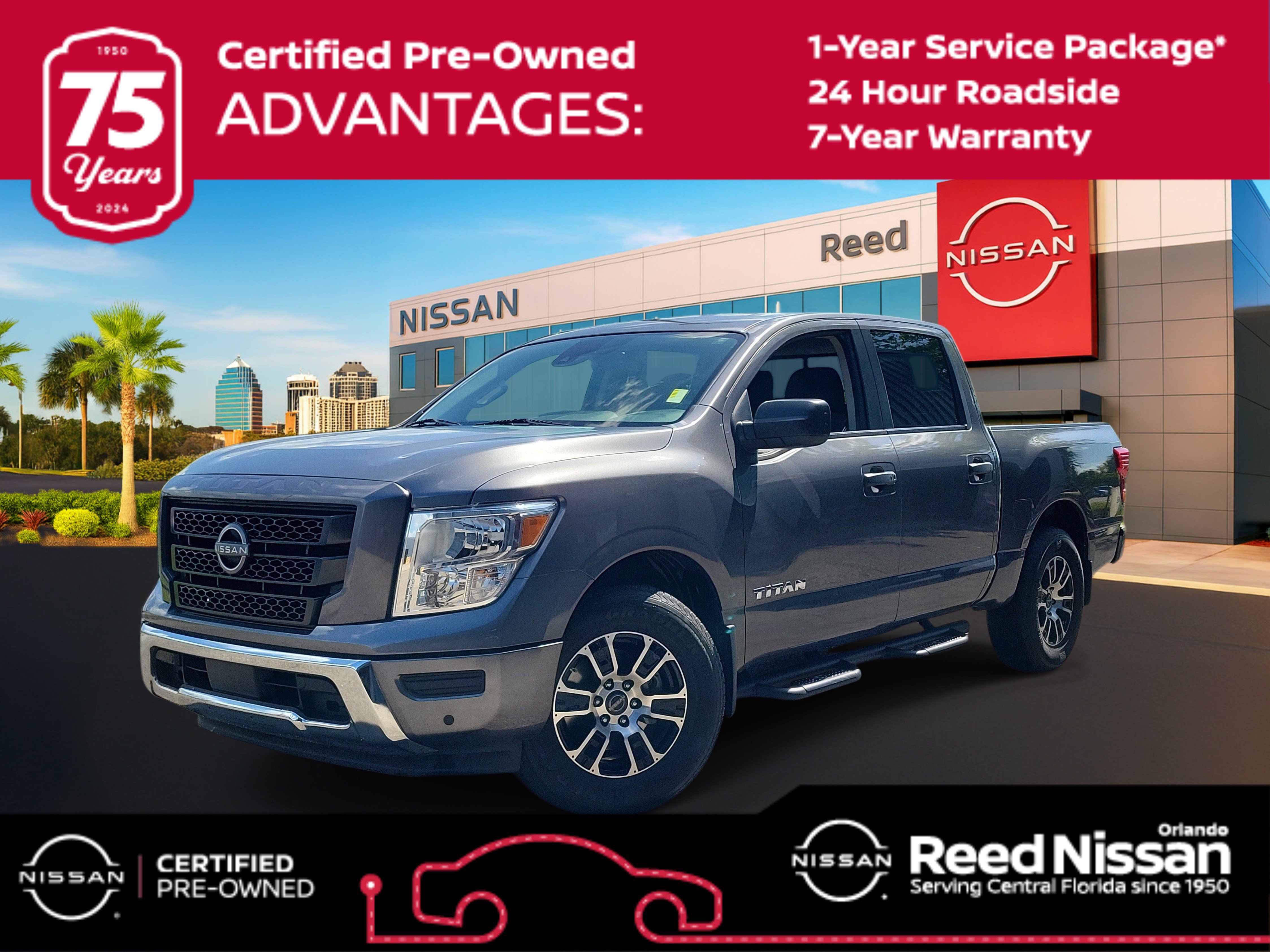 Certified 2024 Nissan Titan SV w/ SV Convenience Package