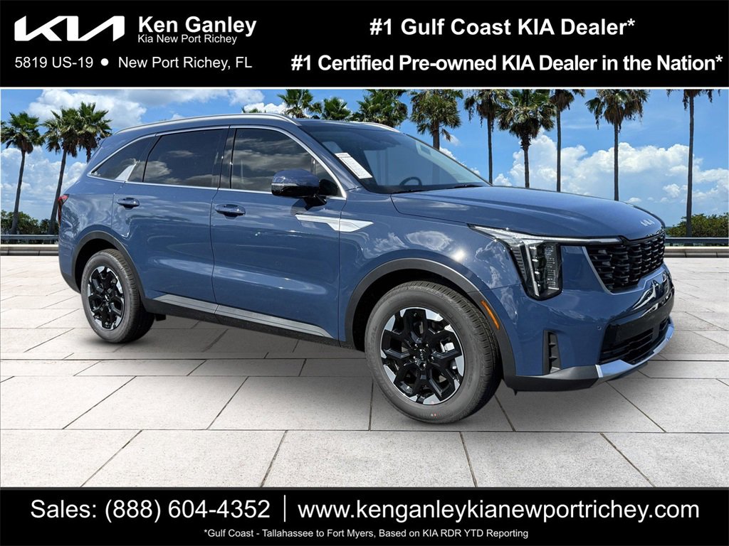 New 2025 Kia Sorento S w/ Panoramic Sunroof Package