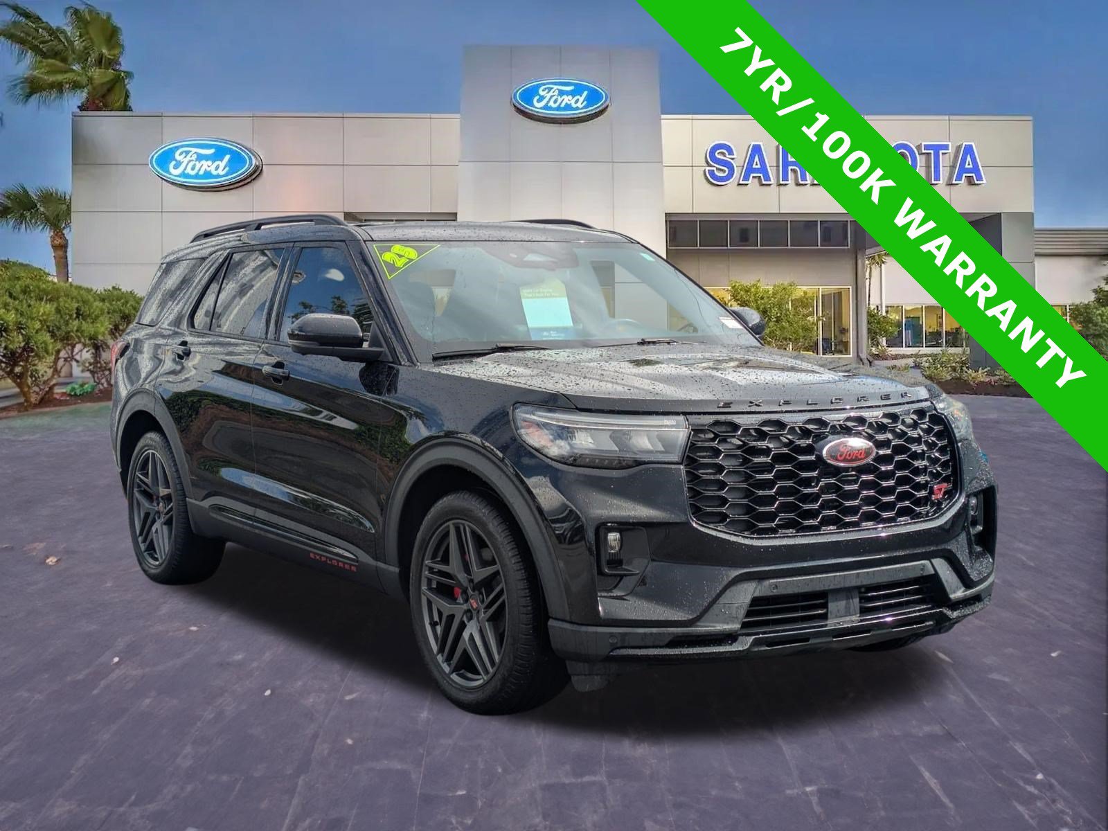 Certified 2025 Ford Explorer ST w/ Sun And Sound Package RWD image 1