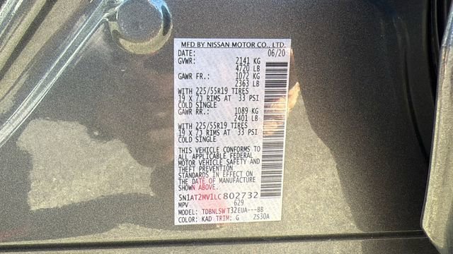 Used 2020 Nissan Rogue SL w/ Premium Package image 30