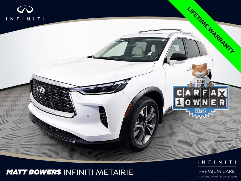 Certified 2025 INFINITI QX60 Luxe w/ Vision Package