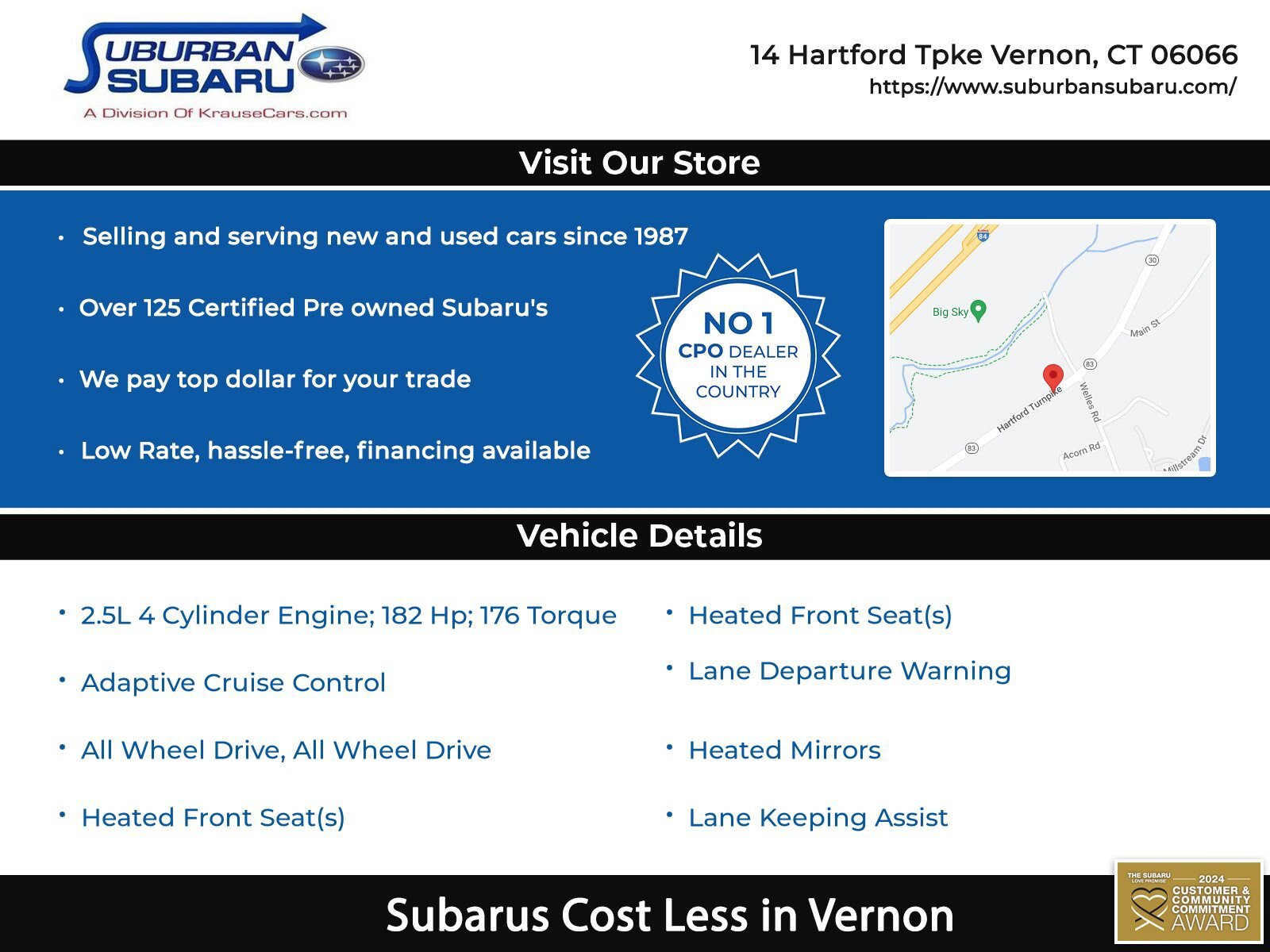 Certified 2023 Subaru Legacy Premium AWD/4WD image 3
